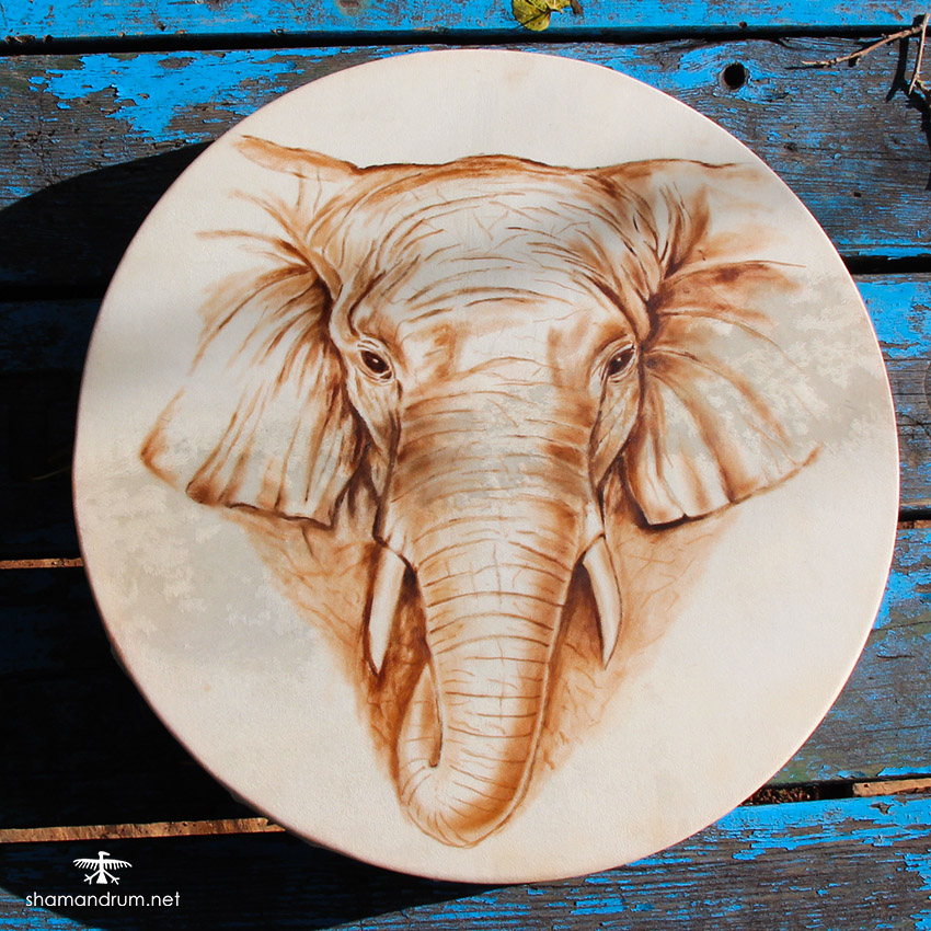 elephant shaman drum 2
