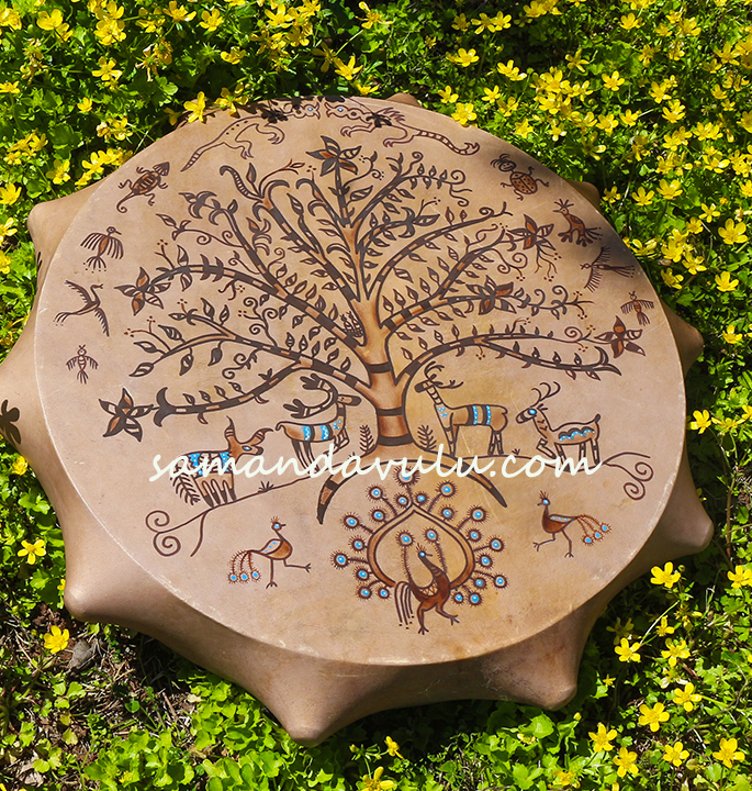 tree of life 3 shaman drum