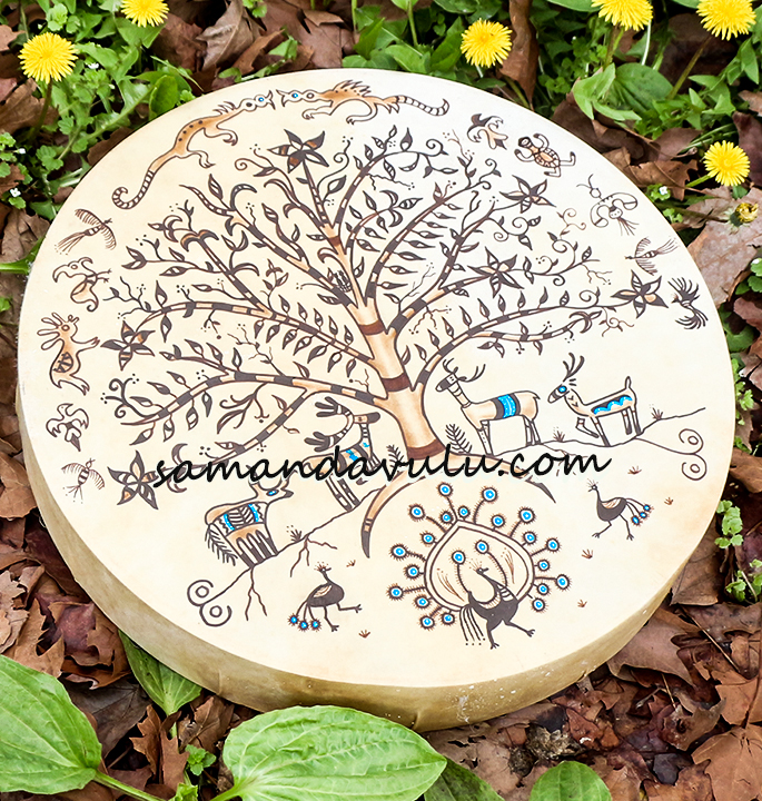tree of life 4 shaman drum